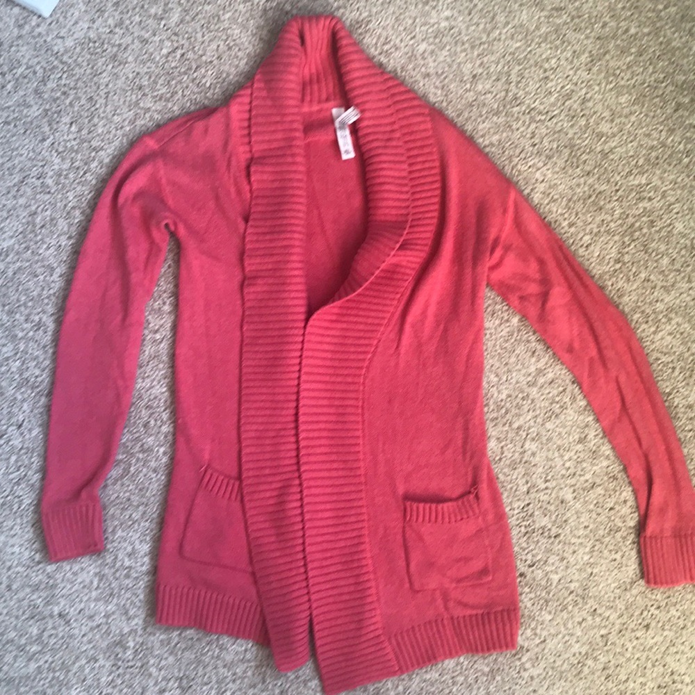 Oversized cardigan sweater